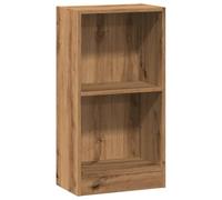 vidaXL Bibliothèque Chêne artisanal en bois d'ingénierie 40×24×76 cm Marron