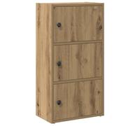 vidaXL Bibliothèque chêne artisanal 40x24x77 cm bois d'ingénierie