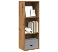 vidaXL Bibliothèque chêne artisanal 40x30x114 cm bois d'ingénierie Marron