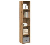 vidaXL Bibliothèque Chêne artisanal 40x30x189 cm bois d'ingénierie Marron