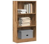 Bibliothèque chêne artisanal 60x24x109 cm bois d'ingénierie857811