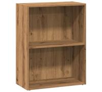 vidaXL Bibliothèque chêne artisanal – 60x30x77 cm – bois d'ingénierie – Marron