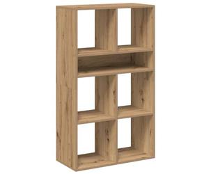 vidaXL Bibliothèque chêne Artisanal 66x31x112 cm Bois d'ingénierie