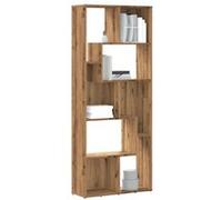 vidaXL Bibliothèque Artisan Chêne 67x24x161 cm Bois d'ingénierie