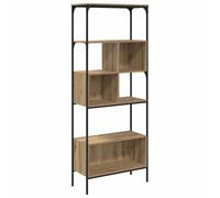 Vidaxl Bibliothèque Chêne Artisanal 76 X 33 X 188,5 Cm