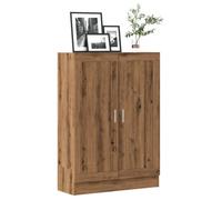 vidaXL Bibliothèque chêne artisanal 82,5x30,5x115 cm – Bois d'ingénierie, étagère