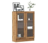 vidaXL Bibliothèque chêne artisanal 82,5x30,5x115 cm bois d'ingénierie Multicolore