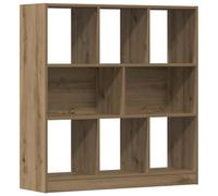 vidaXL Bibliothèque chêne artisanal 97,5×29,5×100 cm Bois d'ingénierie