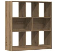 vidaXL Bibliothèque chêne artisanal 97,5×29,5×100 cm Bois d'ingénierie