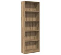 vidaXL Bibliothèque Chêne Artisian 60x24x176 cm Bois d'ingénierie