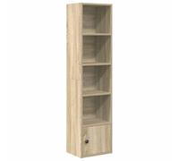 vidaXL Bibliothèque chêne fumé 31x24x127 cm bois d'ingénierie