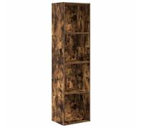 vidaXL Bibliothèque Chêne fumé 40x30x152 cm Bois d'ingénierie Marron
