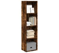 vidaXL Bibliothèque Chêne fumé 40x30x152 cm Bois d'ingénierie Marron