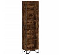 vidaXL Bibliothèque Chêne fumé 50x31x169 cm – Bois d'ingénierie – Marron