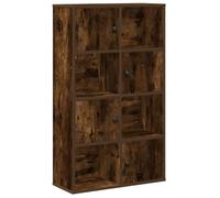 vidaXL Bibliothèque 60x24x101,5 cm en bois d'ingénierie – chêne fumé
