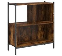 vidaXL Bibliothèque chêne fumé 72x28x109 cm bois d'ingénierie Marron