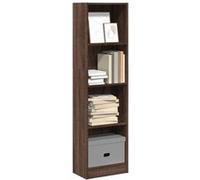 vidaXL Bibliothèque chêne marron 40x24x143 cm bois d'ingénierie857789 Marron G