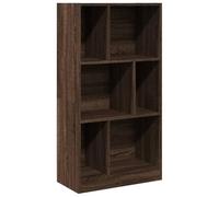 vidaXL Bibliothèque chêne Marron 57x28,5x107,5 cm Bois d'ingénierie, étagère, étagère à Livres, Support de Livre, Armoire de Rangement