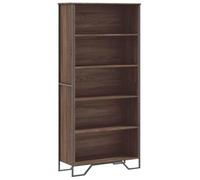 vidaXL Bibliothèque chêne marron – 80×31×169 cm – Bois d'ingénierie