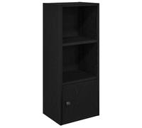 vidaXL Bibliothèque chêne noir 31x24x77 cm Bois d'ingénierie, étagère à livres