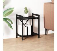 Vidaxl Bibliothèque Chêne Noir 40 X 30 X 48.5 Cm Bois D'ingénierie