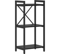 vidaXL Bibliothèque Chêne noir 40 x 30 x 83 cm Bois composite