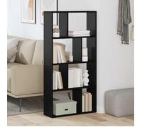 vidaXL Bibliothèque Chêne noir 60 x 20 x 120 cm Bois d'ingénierie 869254