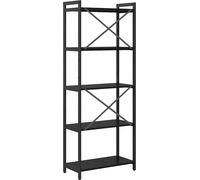 vidaXL Bibliothèque Chêne noir 60 x 30 x 153 cm Bois composite