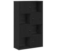 vidaXL Bibliothèque chêne noir 60x24x101,5 cm en bois d'ingénierie – étagère à livres