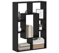 Vidaxl Bibliothèque Chêne Noir 63 X 20 X 90 Cm Bois D'ingénierie