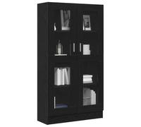 Bibliothèque - Chêne noir - 4 étagères - 82,5x30,5x150 cm - Design contemporain