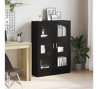 Vidaxl Bibliothèque Chêne Noir 82,5x30,5x115 Cm Bois D'ingénierie