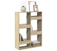 vidaXL Bibliothèque chêne sonoma 100x33x135 cm bois d'ingénierie Marron