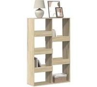 vidaXL Bibliothèque chêne sonoma 100x33x155,5 cm bois d'ingénierie3309395 Marron G