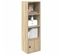 vidaXL Bibliothèque chêne Sonoma 31x24x102 cm Bois d'ingénierie, étagère à Livres, Support de Rangement, Support à Livres, Armoire de Rangement