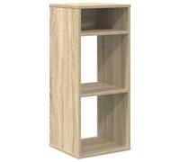 vidaXL Bibliothèque chêne Sonoma 34x31x80 cm Bois d'ingénierie, Armoire de Rangement, étagère de Rangement, unité de rayonnage, étagère à Livres