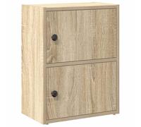 vidaXL Bibliothèque chêne Sonoma 40x24x52 cm Bois d'ingénierie, étagère à Livres, Support de Rangement, Support à Livres, Armoire de Rangement