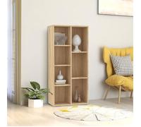 VidaXL Bibliothèque Chêne Sonoma 50x25x106 cm Aggloméré