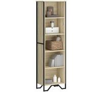 vidaXL Bibliothèque Chêne Sonoma Bois d'ingénierie 50x31x169 cm Marron