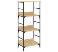 vidaXL Bibliothèque chêne Sonoma 50x33x117,5 cm Bois d'ingénierie