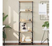 vidaXL Bibliothèque chêne sonoma 50x33x153 cm bois d'ingénierie 835275