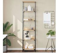 vidaXL Bibliothèque chêne sonoma 50x33x188,5 cm bois d'ingénierie 835280