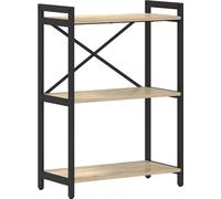 vidaXL Bibliothèque Chêne Sonoma 60 x 30 x 83 cm Matériau dérivé du bois