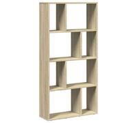 vidaXL Bibliothèque chêne Sonoma 60x20x120 cm Bois d'ingénierie, étagère, étagère de Rangement, Support à Livres, étagère à Livres