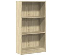 vidaXL Bibliothèque 857805 – chêne sonoma 60x24x109 cm, bois d'ingénierie