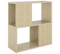 vidaXL Bibliothèque Chêne Sonoma 60x24x63 cm Aggloméré