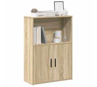 Vidaxl Bibliothèque Chêne Sonoma 60x24x85 Cm Bois D'ingénierie Marron