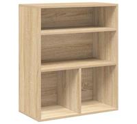 vidaXL Bibliothèque chêne Sonoma 60x30x71,5 cm Bois d'ingénierie, Armoire de Rangement, étagère de Rangement, unité de rayonnage, étagère à Livres