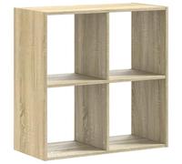 vidaXL Bibliothèque Chêne Sonoma – 68,5x32x68,5 cm – Matériau dérivé du bois