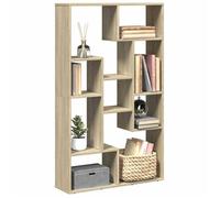 vidaXL Bibliothèque chêne Sonoma 72x20x120 cm bois d'ingénierie Marron